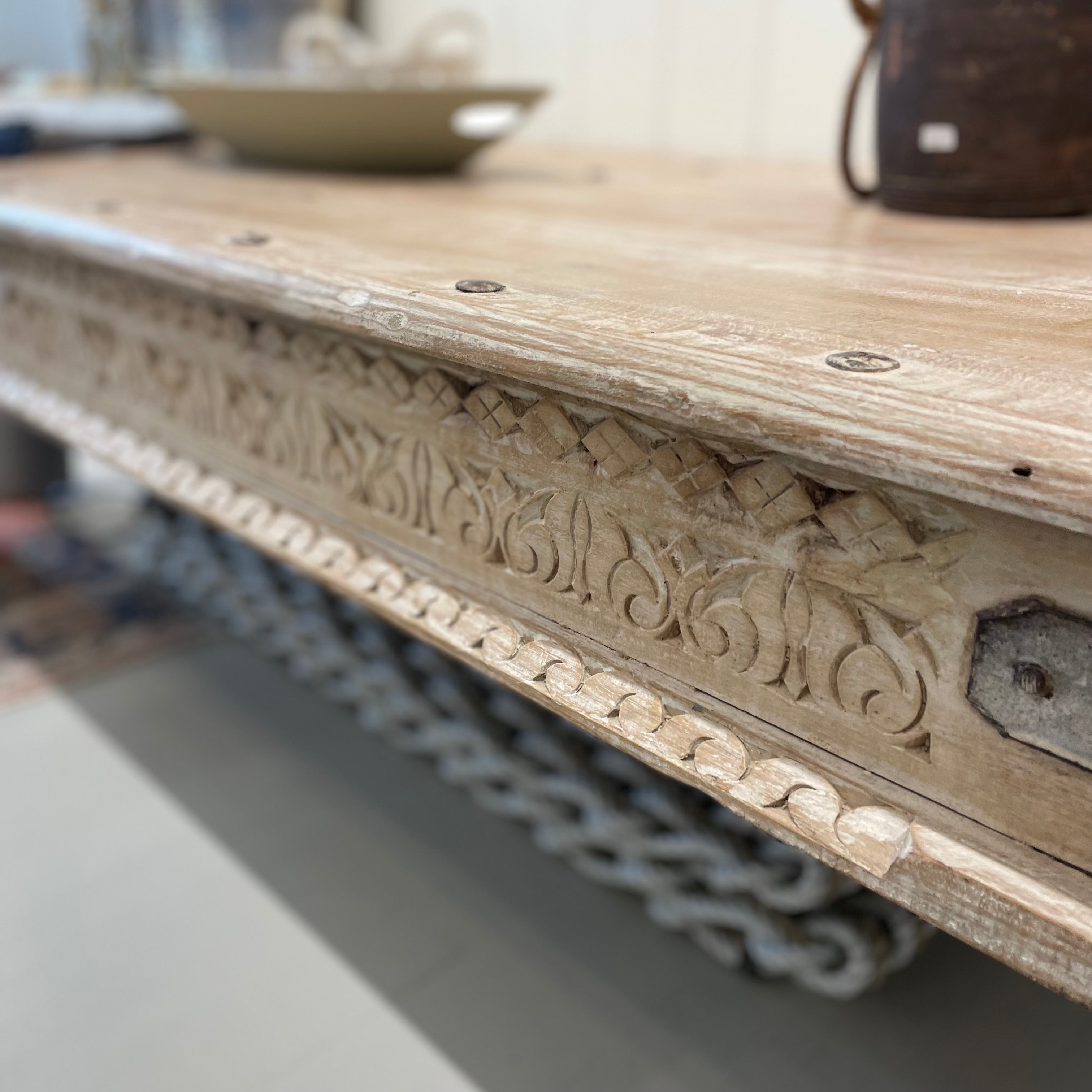 Wood Indian Coffee Table