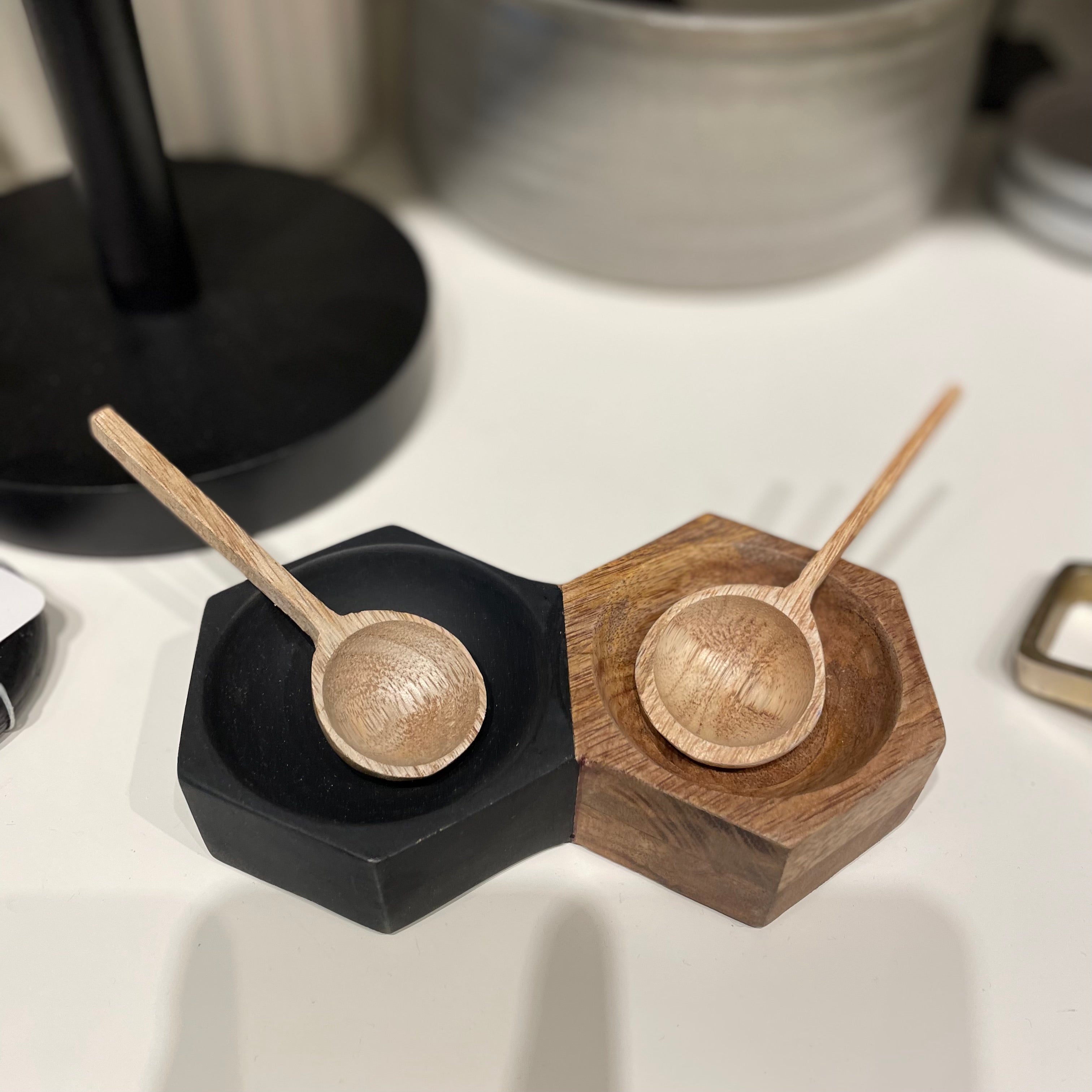 Mango Wood Spice Holder