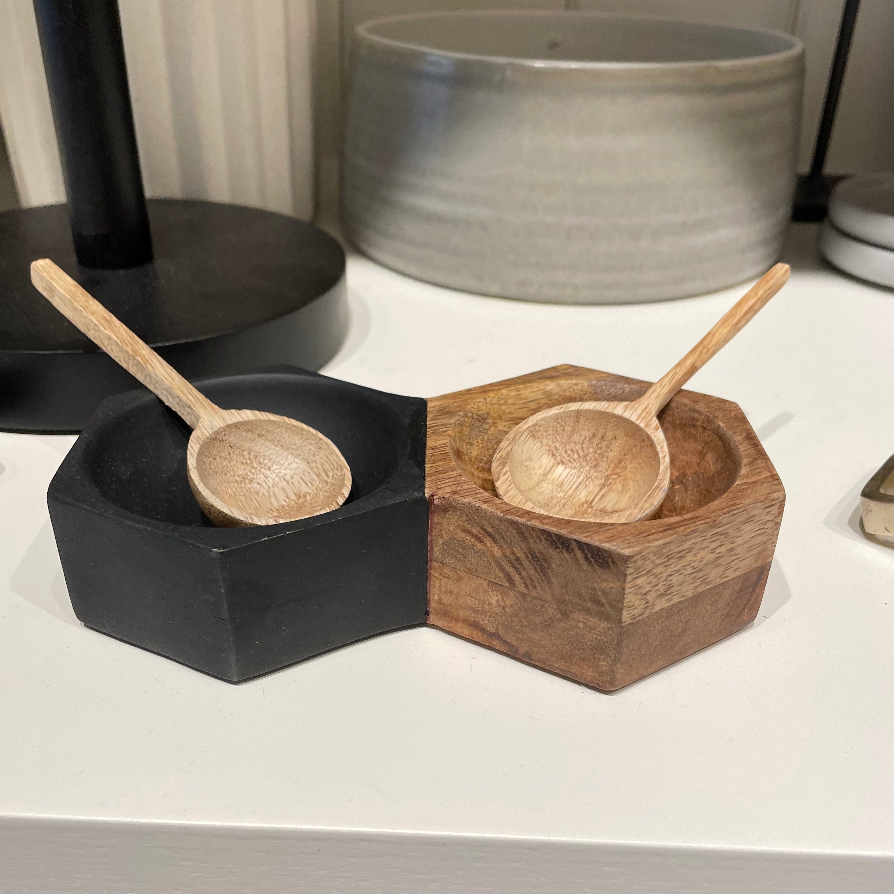 Mango Wood Spice Holder
