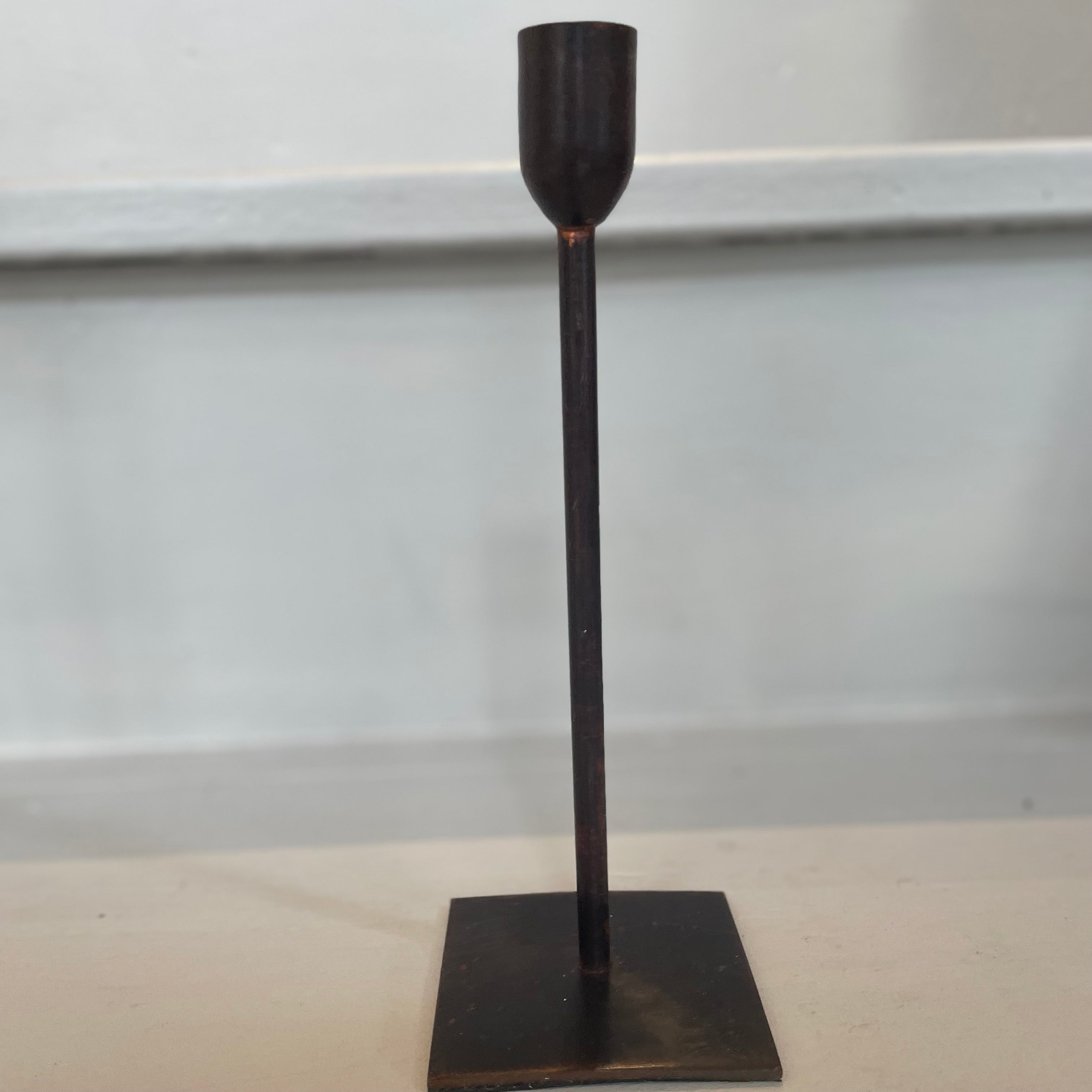 Iron Candlestick Holders