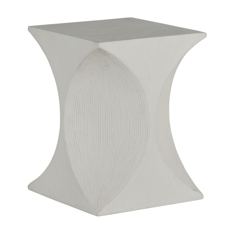 Mid Century Style White Side Table