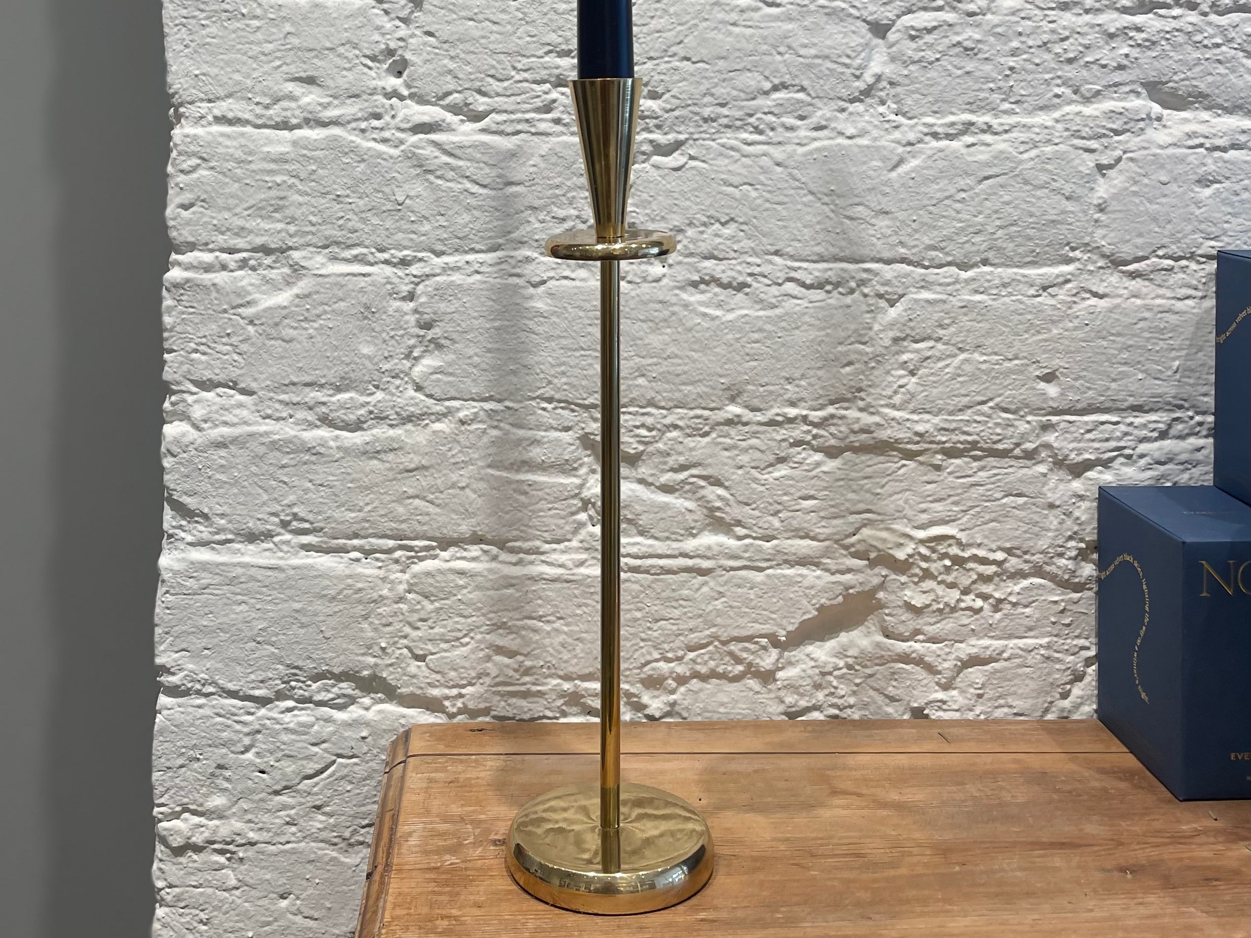 Modern Inspired Brass Candlestick Holders