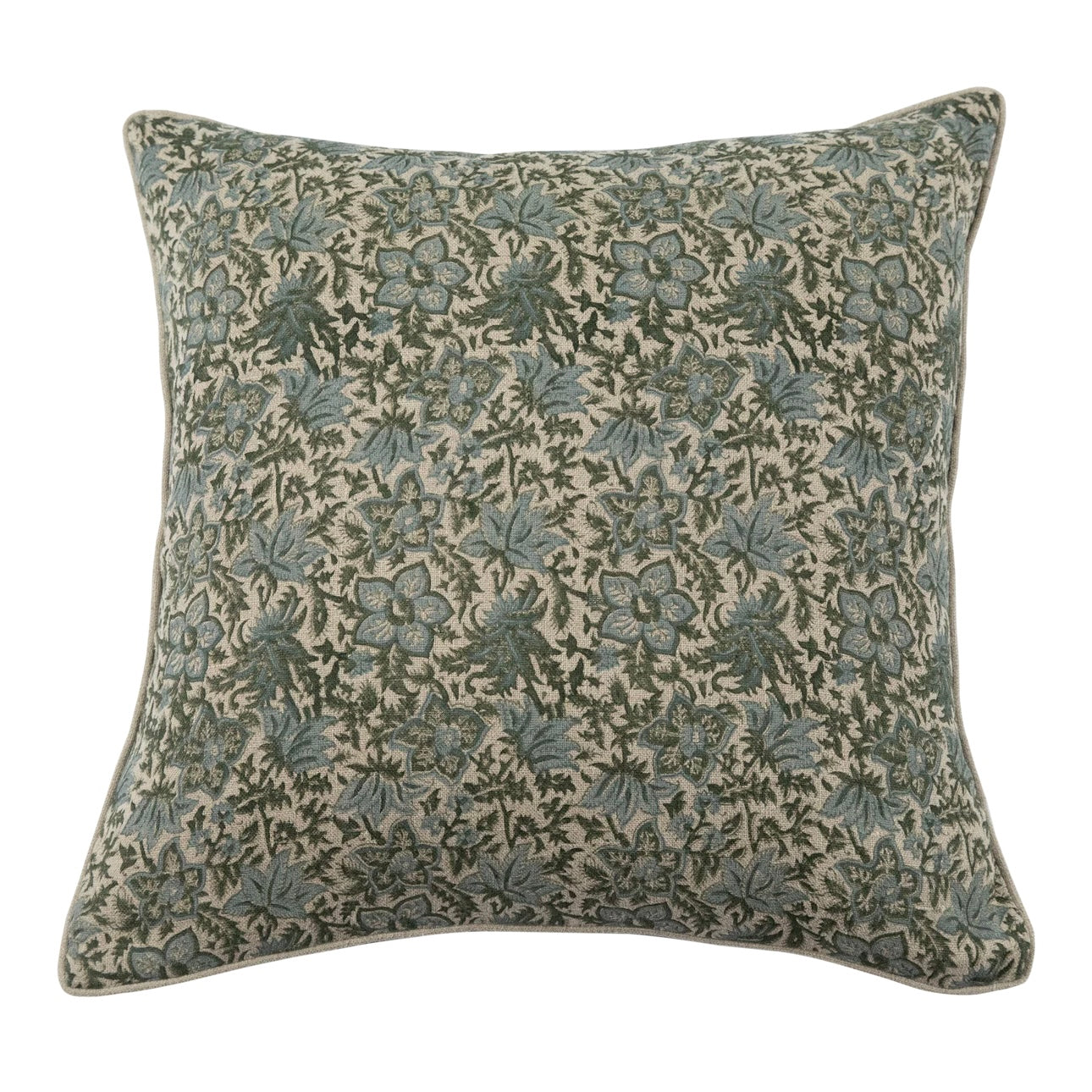Palermo Seaweed Cotton Pillow 18" x 18"