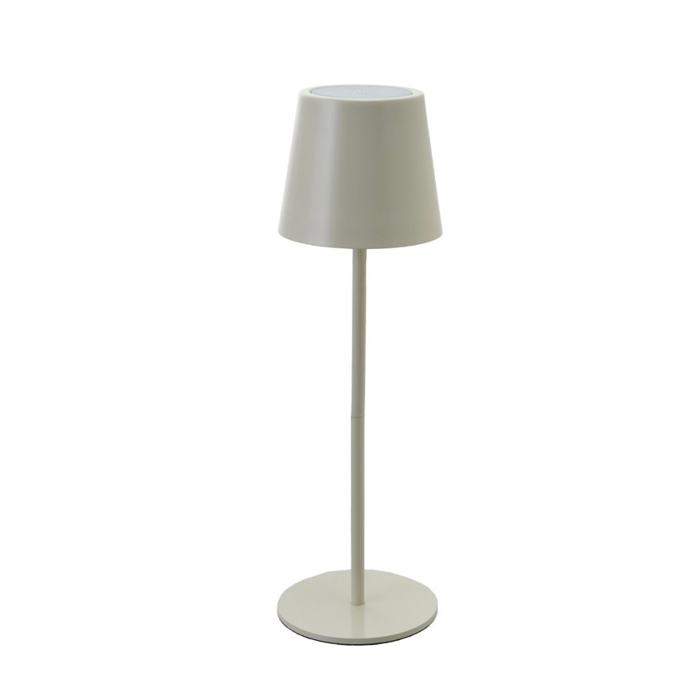 Metal LED Table Lamp with Touch Sensor Ivory