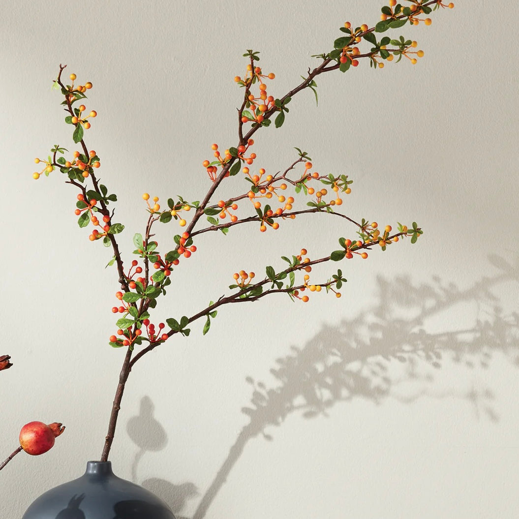 Multi Color Berry Branch - 48.5"