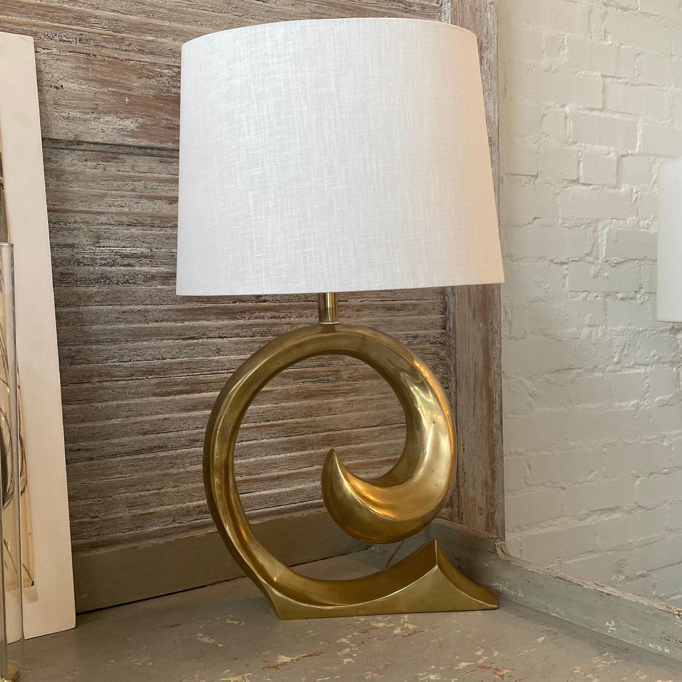 Vintage Swirl Lamp