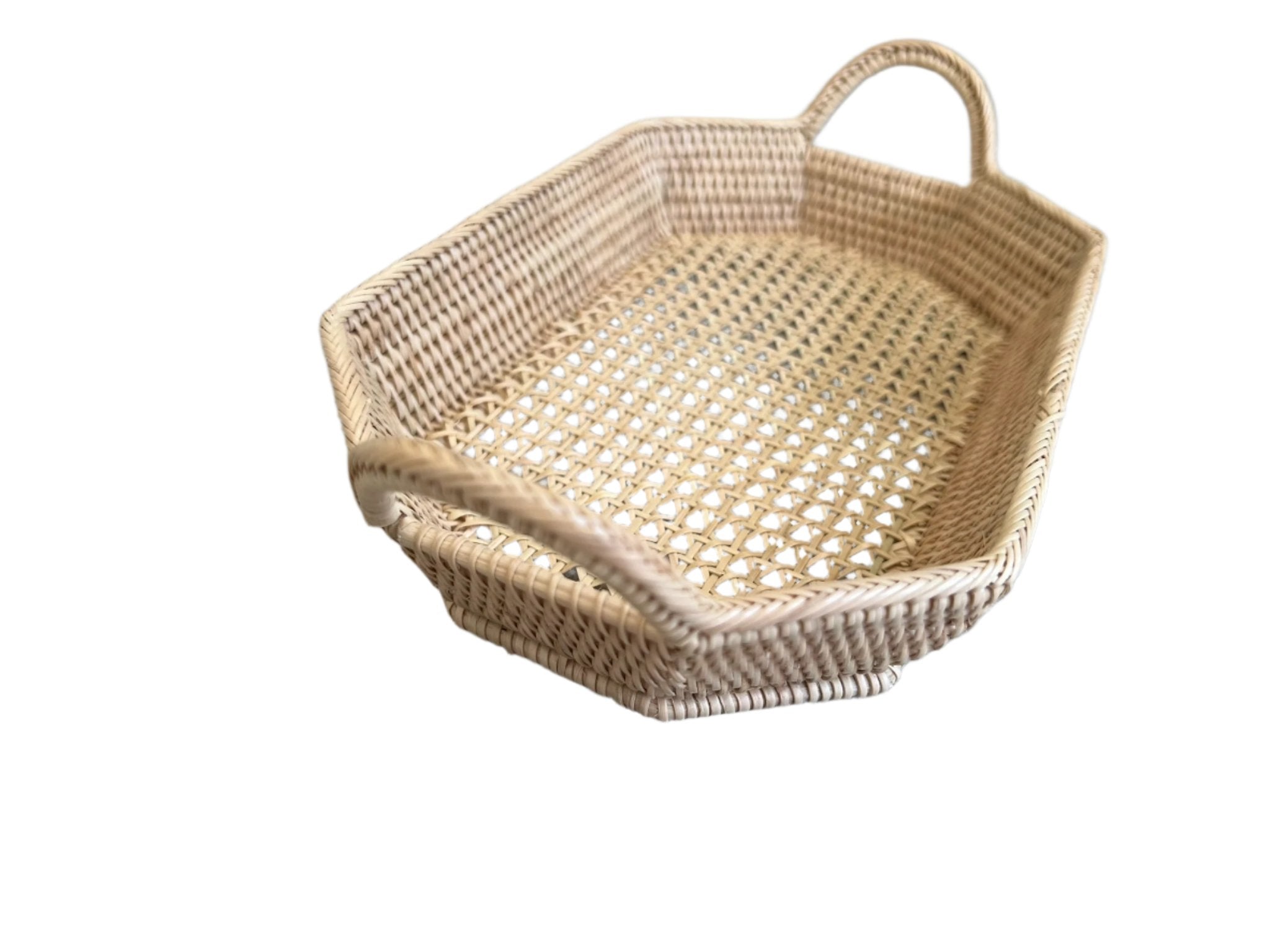 Rectangle Basket Tray with Handle